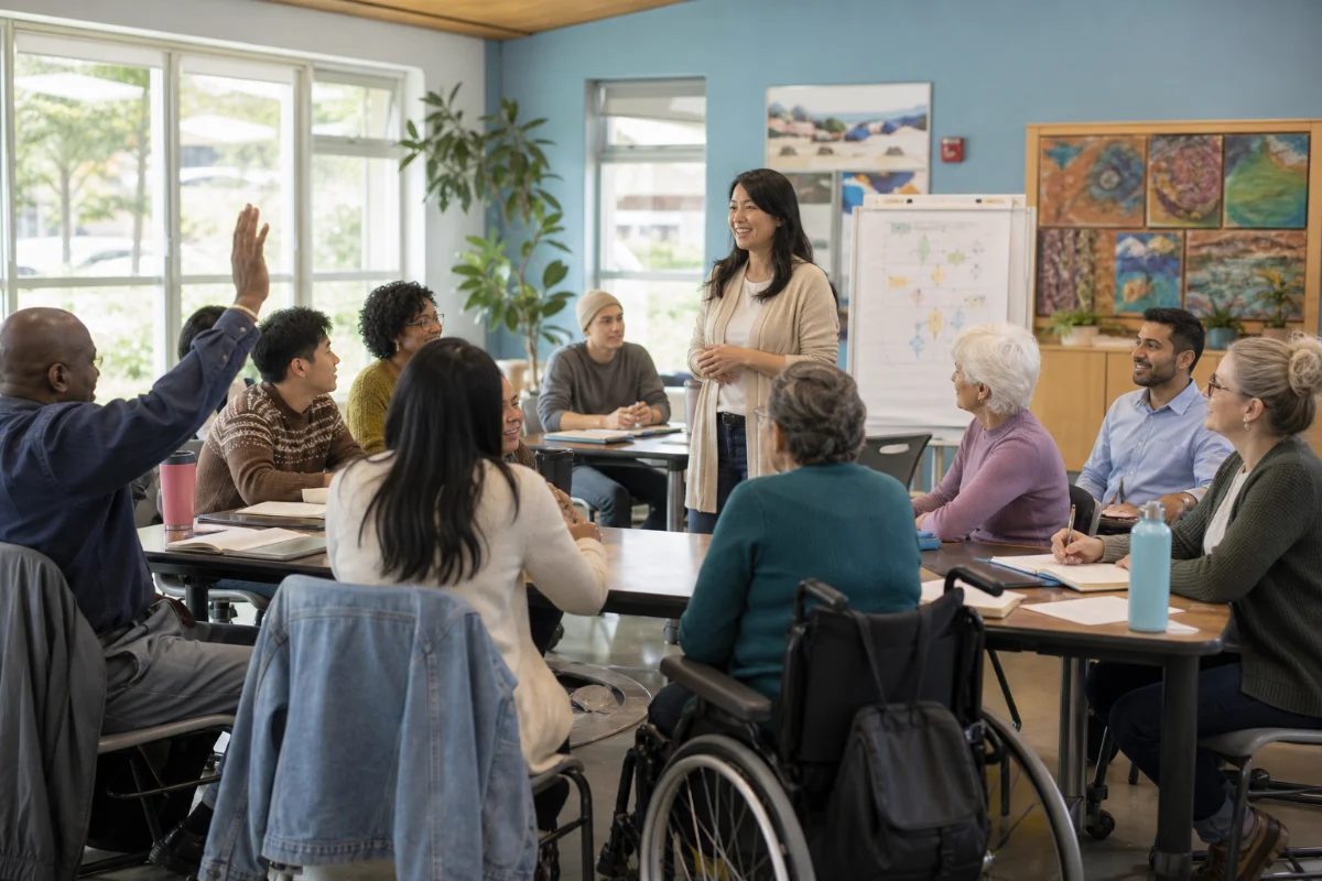 A community education workshop on preventing domestic violence